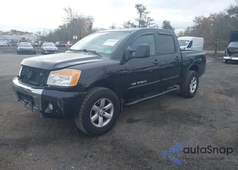2008 Nissan Titan Se из США, поврежденный, VIN 1N6AA07C58N333064